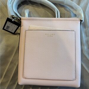New with tags Kate spade crossbody light pink